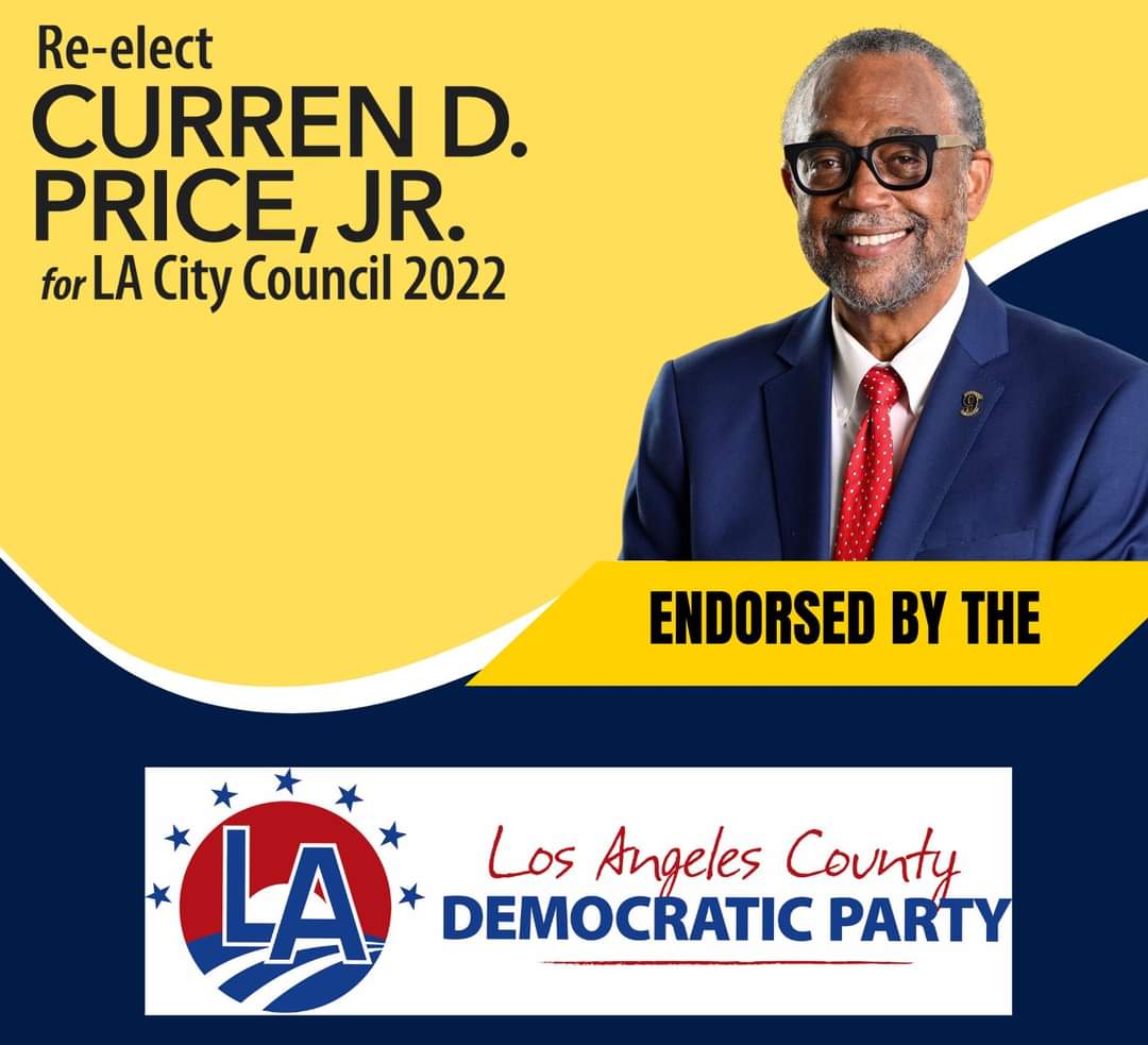 CurrenDPriceJr9's tweet photo. #Democrats!!
I am the officially endorsed candidate of the @LADemocrats.
The Los Angeles County Democratic Party represents 3.1 mill Democrats across LA County, and over 62,000 registered democrats in the 9th District, the highest Dem advantage in any LA City Council District. https://t.co/17xzFSWwmr