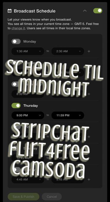 Couples show tonight in my wife&rsquo;s webcam here is the schedule  #stripchat @stripchat @StripchatMen  https://t<a href="/tag/stripchat"class="tags"><span>#stripchat</span></a>