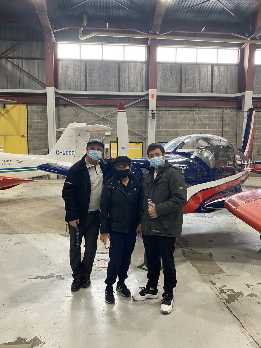 AmazingatSault's tweet photo. Throwback to last weekend! Met some great future Aviation students and their families at our first in-person Open House. Getting set to do it all over again this weekend when we welcome future students from all our other programs.
#saultcollege #whereweareiswhoweare #aviation https://t.co/fFU3wRscuK