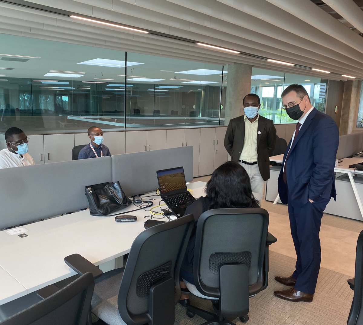 jerome_henique's tweet photo. Glad to discuss advanced use cases with our SSA data squad in Abidjan. Great job done to the benefit of all OMEA operations ! @Aminata2N @mamadou_bamba_ @AliouneNdiaye_ https://t.co/Tan1nlElDd