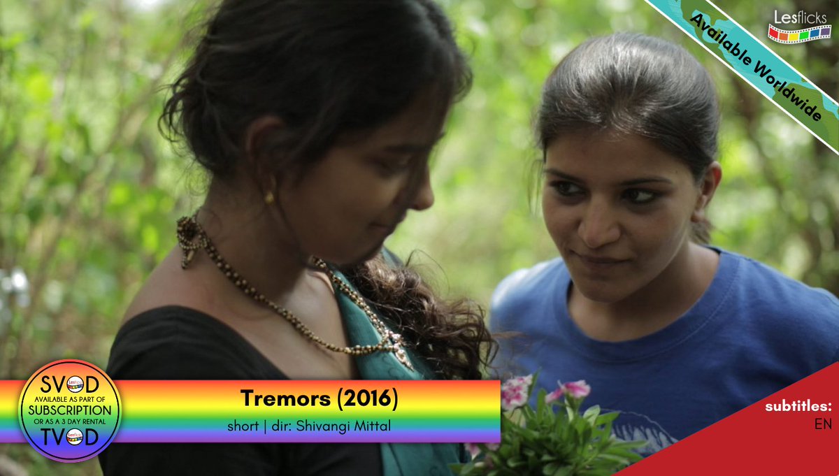Grab some 🍿#popcorn &amp; enjoy our #pickoftheday from #LesflicksVOD - today's pick is a short called Tremors 🎬 <a href="/mshivangi92/">Shivangi Mittal</a> #sapphicStoriesOnScreen 🏳️‍🌈 bit.ly/3ynWh4y