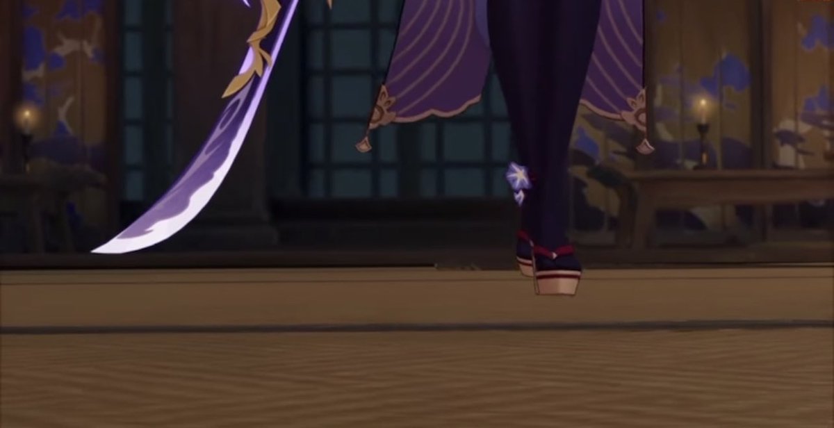 im sorry but the way ei walks with her weapon down low by her side in cutscenes is simply superior like its just the most top notch thing in the entire game