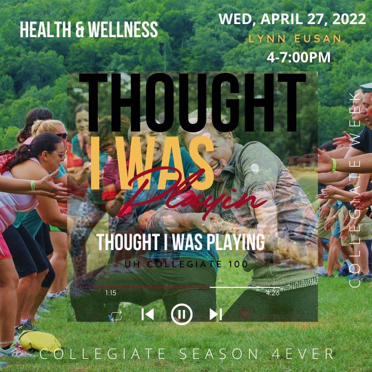UH_C100's tweet photo. Collegiate Wednesday Field Day!
Interested in having a team? DM us to sign up for a day to play with your crew! https://t.co/D2zeNFQzXW