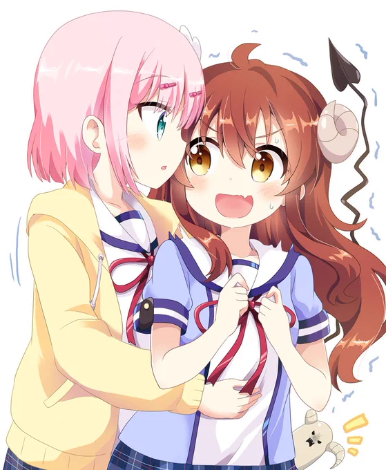 シャミ子&もんも 