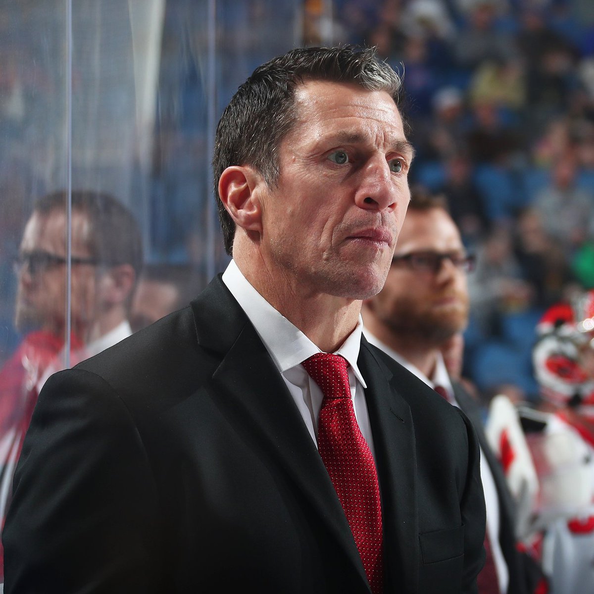 Canes's tweet photo. Four seasons as head coach. Four playoff berths 😤 https://t.co/qdEiAytlmy