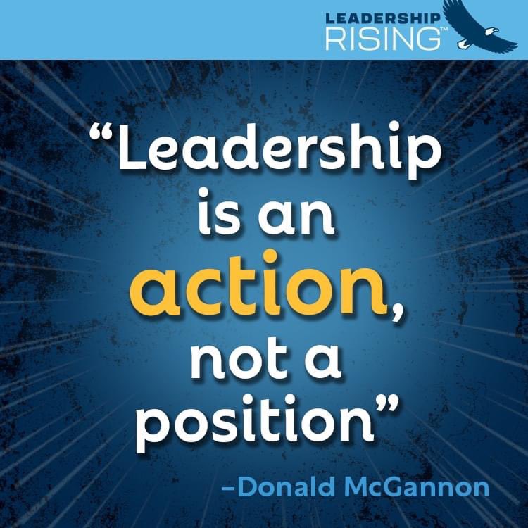 LeadershipRisng's tweet photo. Leadership is #Action, not position or title. I choose to #act!
.
.
.
.
Read more about #leadershipaction here: https://t.co/apzna81RwS https://t.co/lHe2MqYcJt