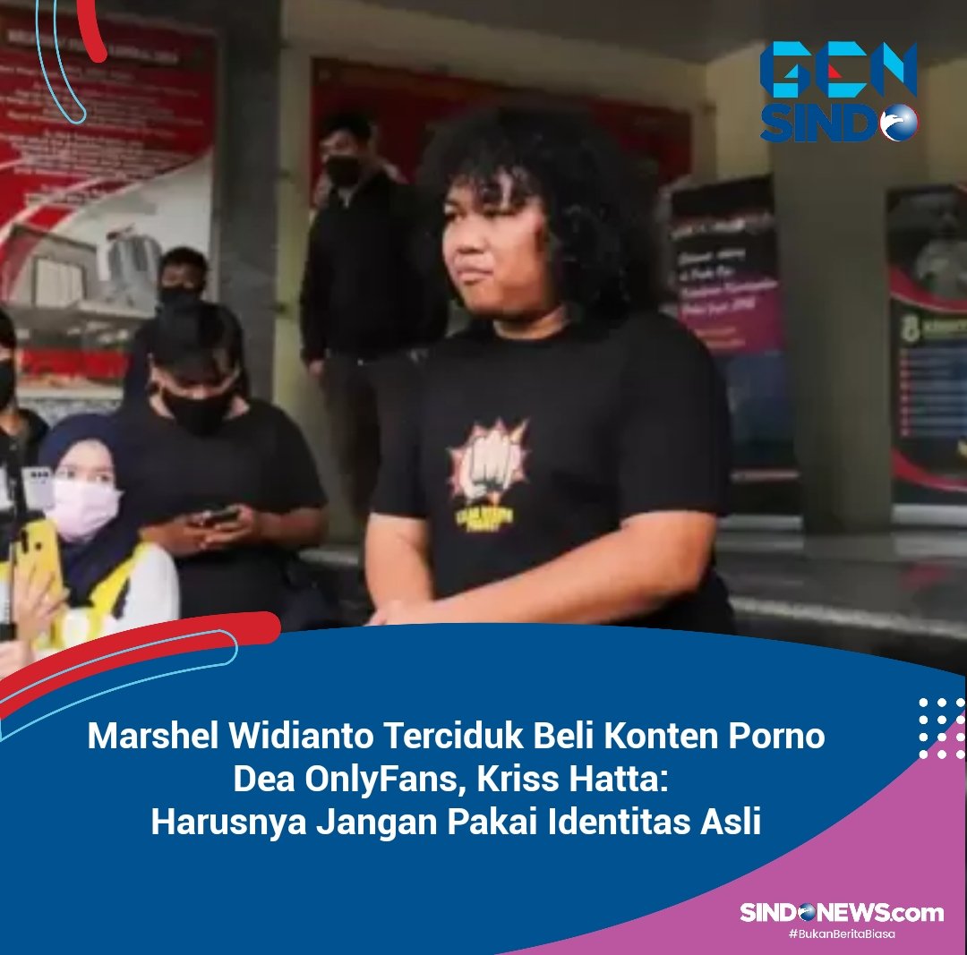 SINDOnews's tweet photo. Ini Pernyataan Kriss Hatta perihal Kasus Marshel.
Klik link Berikut 
https://t.co/c2hO5fx7Wl
#Marshel #standup #gensindo https://t.co/RNvKxlYRvT