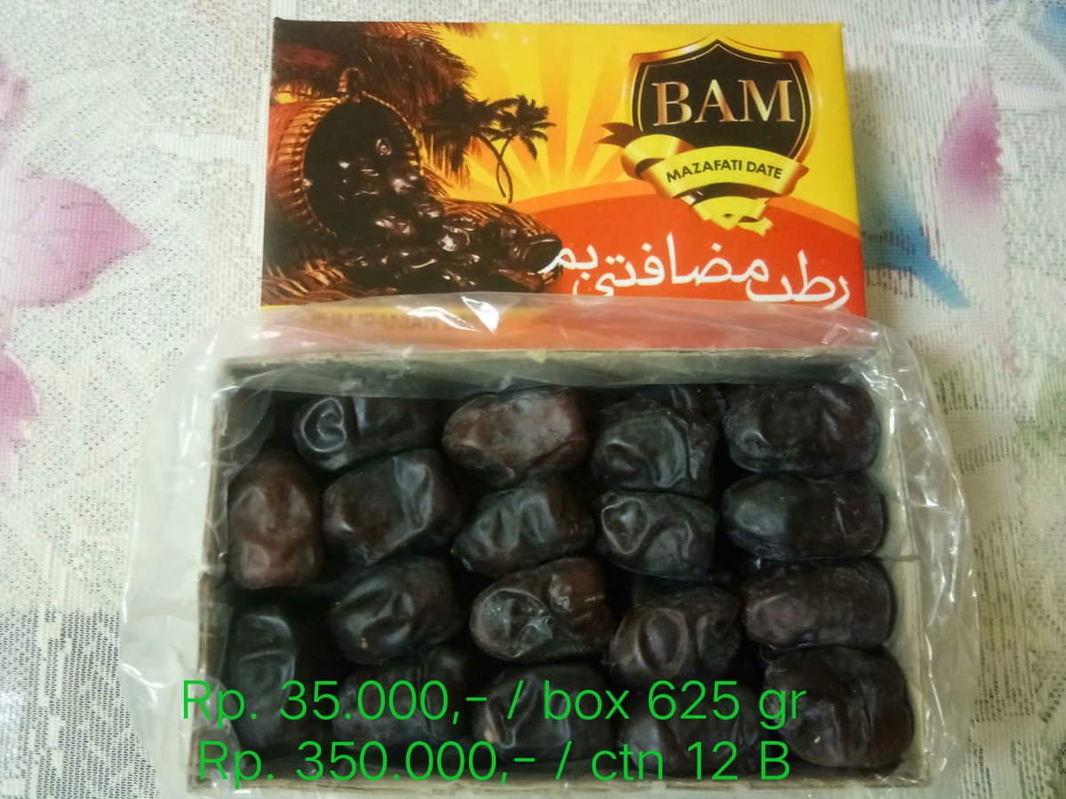 Kurma Anggur nya stock tinggal dikit silahkan di pesen free ongkir jakarta minimal order 2 ya..
#lapakuyuy