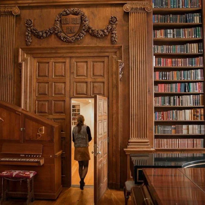 These are some of the beautiful libraries at Harvard 📚 #NationalLibraryWeek #noblearya #nobletransformationhub