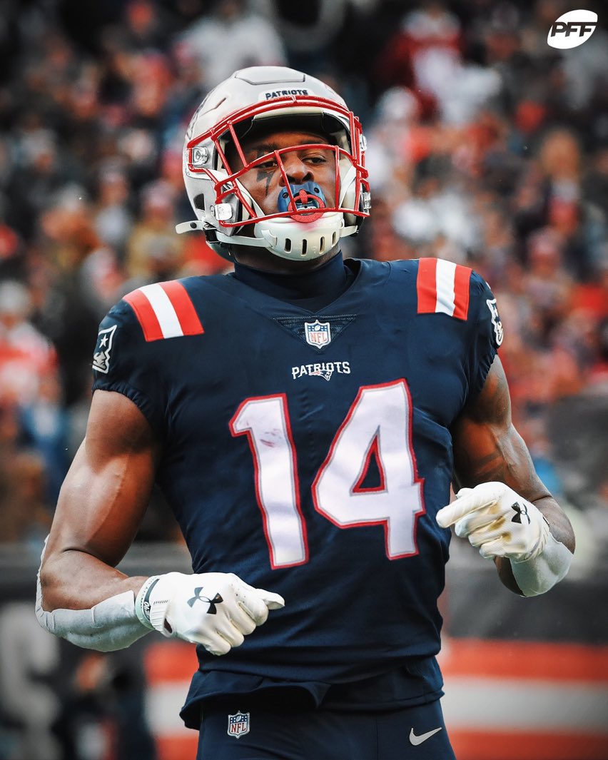 sadpatsfan__'s tweet photo. N’Keal Harry for DK Metcalf straight up. Who says no? https://t.co/UVVIIFuJxv