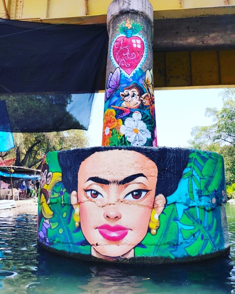 juanangel_fb's tweet photo. Mira el nuevo mural del Río de Tehuixtla
El río Amacuzac en su paso por #Tehuixtla, #Jojutla, es uno de los destinos predilectos en #SemanaSanta.🌼🌞🌴
El río está tan vivo como nuestros colores y tradiciones,
Un trabajo de #Querson, #Boser, #Fova y #Noise Ask #Bace
#alexvazquez https://t.co/d7Tm8Xe3ul