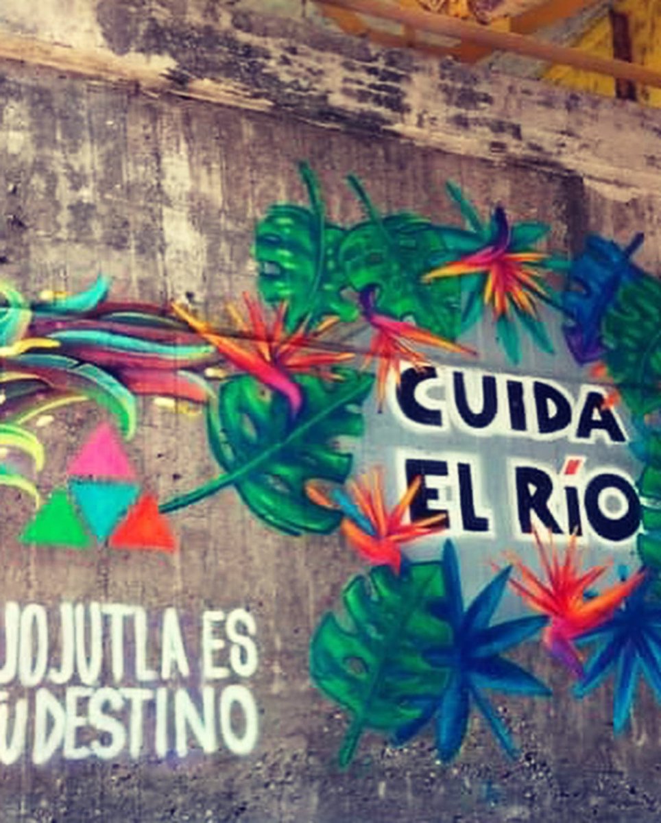 juanangel_fb's tweet photo. Mira el nuevo mural del Río de Tehuixtla
El río Amacuzac en su paso por #Tehuixtla, #Jojutla, es uno de los destinos predilectos en #SemanaSanta.🌼🌞🌴
El río está tan vivo como nuestros colores y tradiciones,
Un trabajo de #Querson, #Boser, #Fova y #Noise Ask #Bace
#alexvazquez https://t.co/d7Tm8Xe3ul