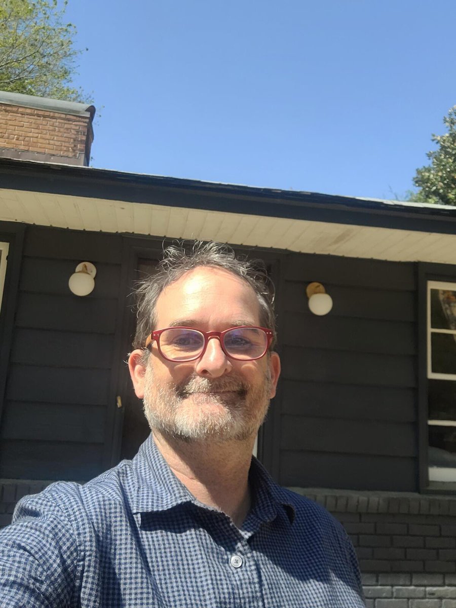 Profhaha's tweet image. So proud of my former advisee, now Professor David (Mac) Marquis, who successfully defended his fabulous dissertation on the deforestation of the Piney Woods.