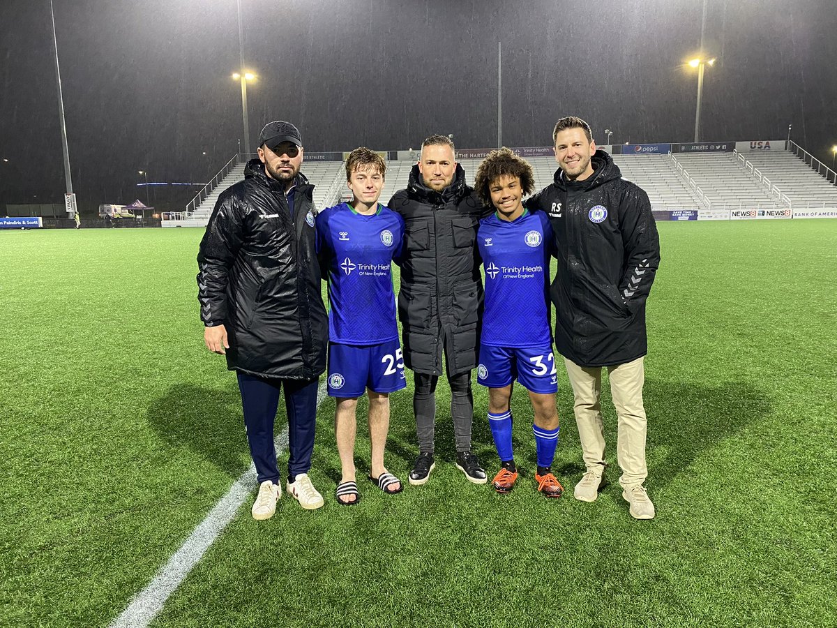 After a weekend competing in the <a href="/USL_Academy/">USL Academy</a> Cup down in Tampa, Pearse had his season debut and Damon had his pro debut for <a href="/hfdathletic/">Hartford Athletic</a> in a 3-1 win at the <a href="/usopencup/">TheCup.us (US Open Cup news/history)</a> … well done boys!!!

#ACC | #Path2Pro | #USL