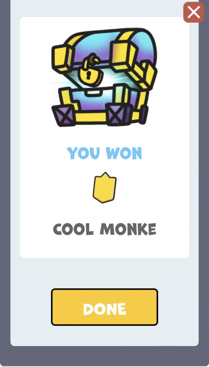 Jaboobie420's tweet image. Just won a sweet new @CoolMonkes in the Treasure Hunt!! Spin to win baybee🎰