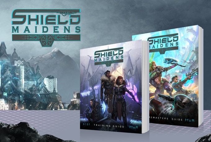 AlisonCybe's tweet photo. I recently finished writing a tabletop RPG called Shield Maidens. It's a game about Viking warrior women battling against Gods, Beasts and trying to prevent Ragnarok in a cyberpunk-inspired world.
The Kickstarter is already over 100% funded. Check it out!
https://t.co/oUHUxgkHJF https://t.co/QpGf0SGceT