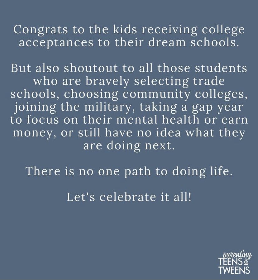 Heading into graduation season…let’s celebrate it all. 💚