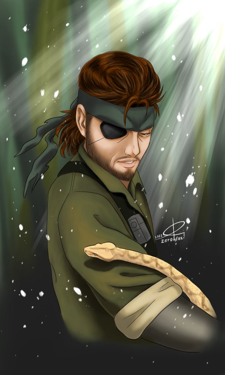 zero4fox's tweet photo. This drawing is dedicated to the creator David Hayter sent by your biggest fan Zahra ❤🐍🦊
@DavidBHayter
don't forget👀❤️🔄💬
.
 You can see more of my work on my Instagram page👇
https://t.co/pGyDHUX3l7
#davidhayter
#MetalGear
#MetalGearSolid3
#Solidsnake
#bigboss
#games
#art https://t.co/CO4bLIg7WV