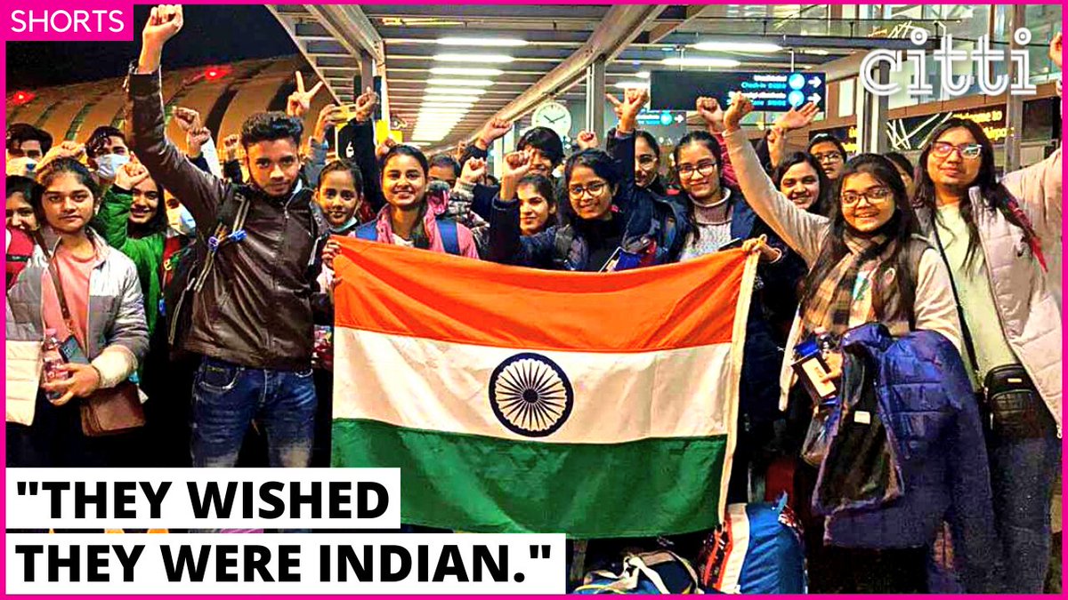 CittiMedia's tweet photo. .@CleoPaskal
Pakistanis, Turks other students wished they were Indian as they knew the Indian government would get them out of Ukraine: Cleo Paskal | Watch: https://t.co/AzHamG2Iwj
Follow us | https://t.co/MgcnU8Ujqq | #IndiaEvacuates #OpGanga https://t.co/87aOmNTIIM
