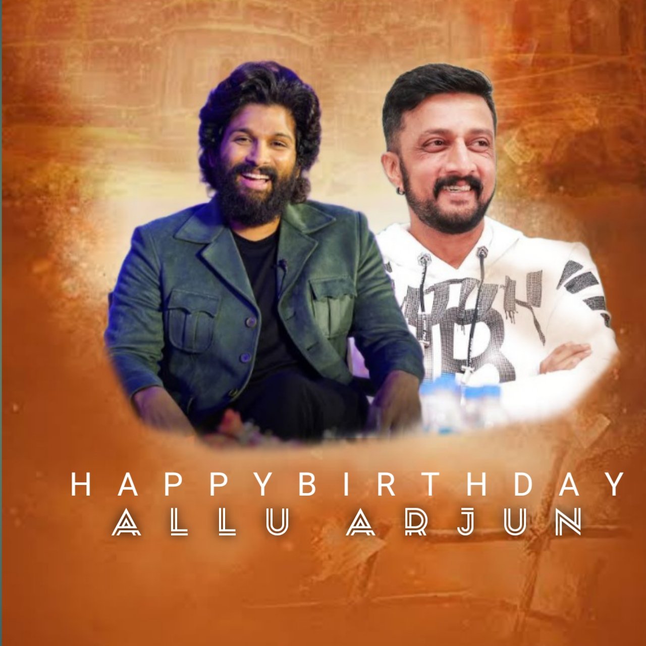   Happy birthday to our beloved allu arjun   