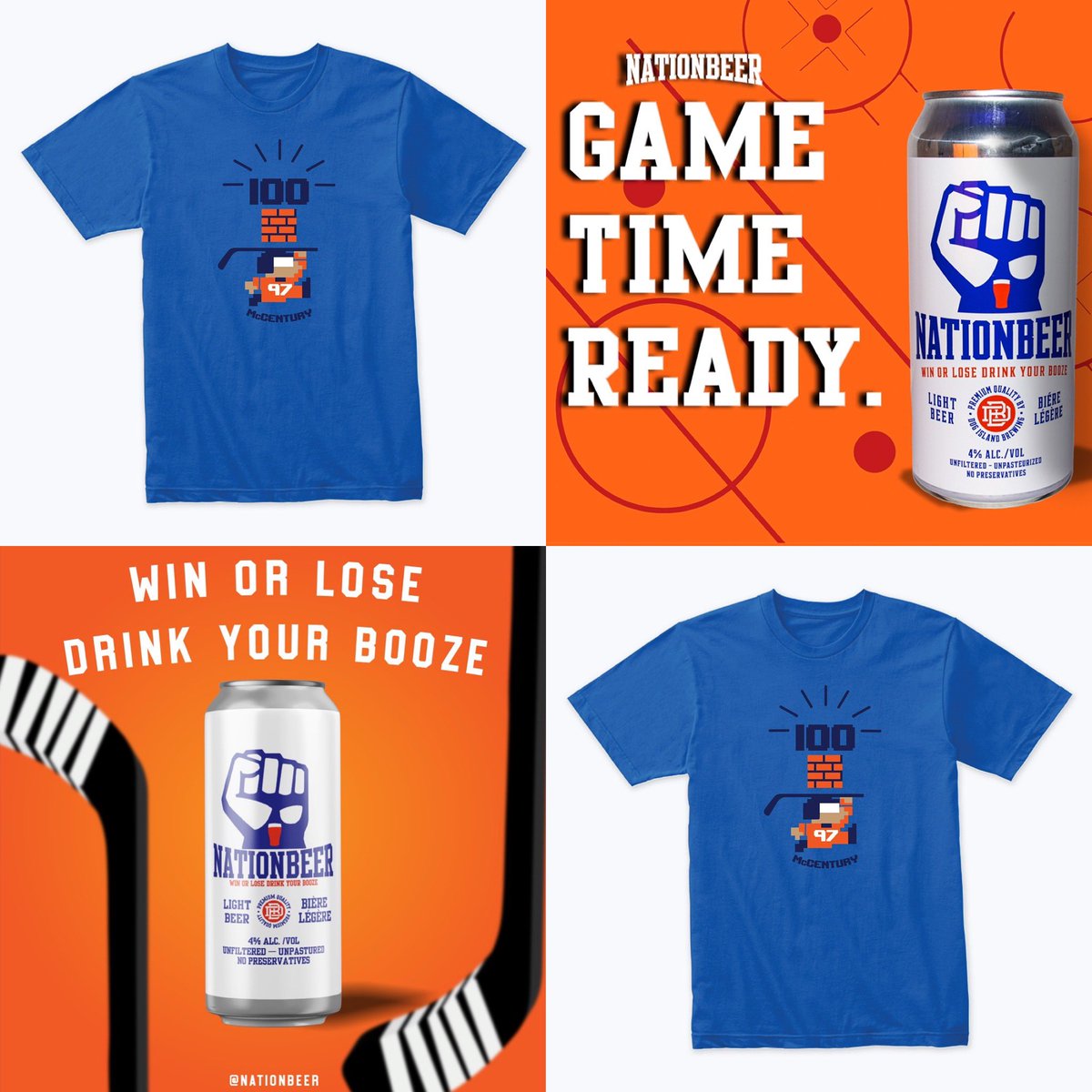 NationGear's tweet photo. BEER AND GEAR!
GIDDY UP! @OilersNation
#nationgear #nationbeer #oilersnation https://t.co/guFbGICZ8g