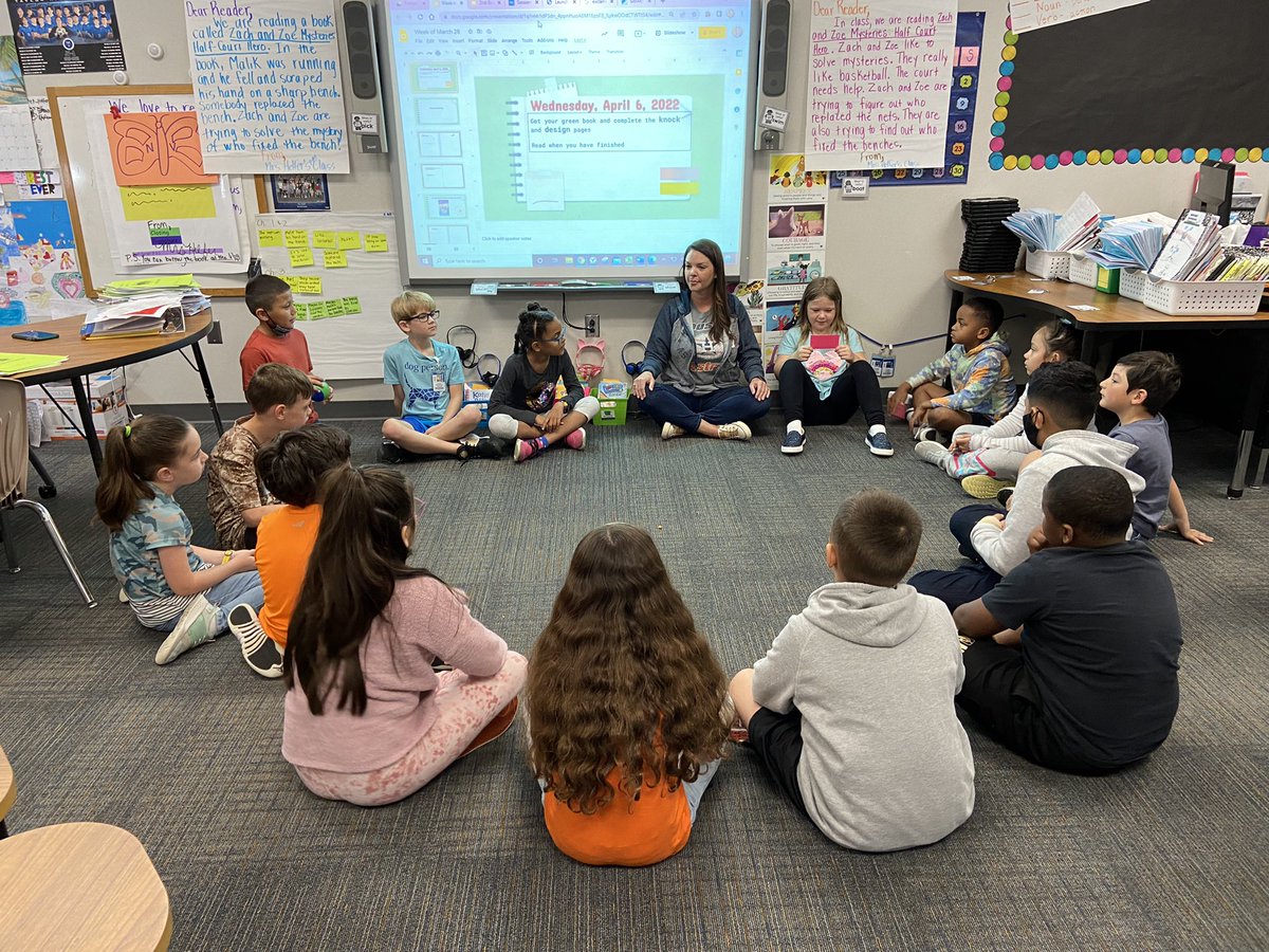 Morning meeting with 2nd grade was such a treat this morning! <a href="/WMEWildcats/">WME</a> <a href="/nicd82/">Nicole Nelson</a>