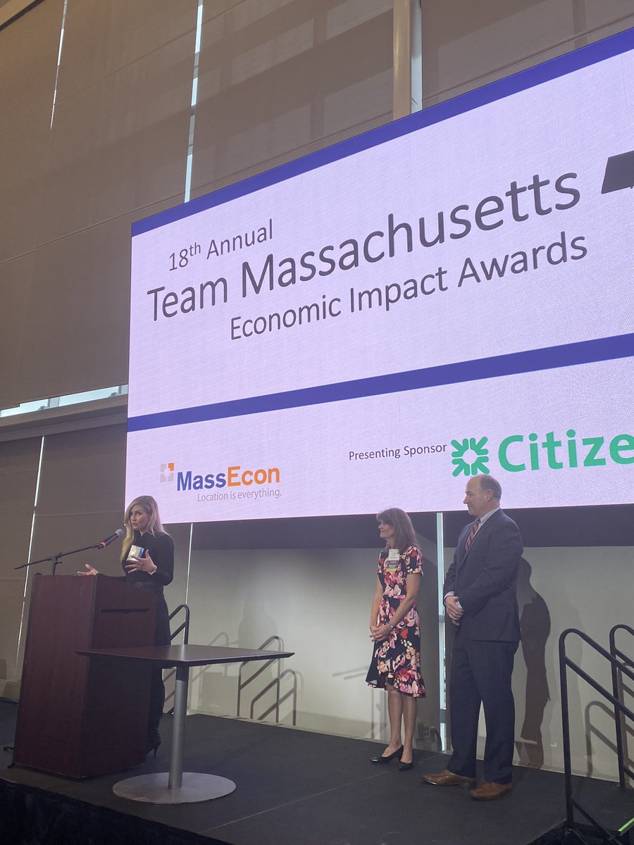 StephenFlavin's tweet photo. Another great @MassEcon Economic Impact Awards event celebrating the great success of companies, state-wide, contributing to successful economic development!  Governor @CharlieBakerMA , once again, closed the event with insightful and inspirational comments! #EconomicDevelopment https://t.co/iqe1NowRX6