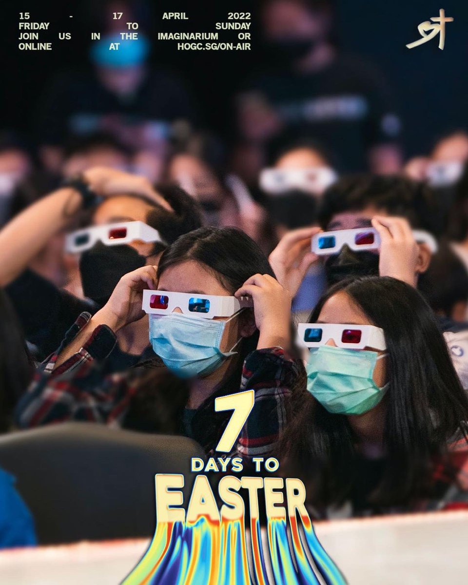 HOGC's tweet photo. Life is about to get more exciting in red and blue. #HOGCEaster 

See you in 7 days! https://t.co/M0YK0Bxfzr