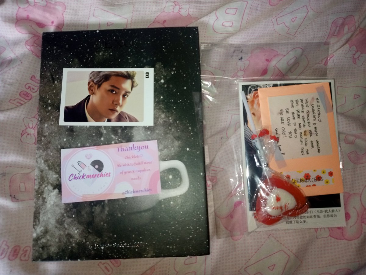 PCY_Loey29's tweet photo. Thank you @chickmerchies
I received exactly at 10th Year Anniversary of EXO❤️
All in All this is very good quality and good packaging
A DECADE WITH EXO
#10YearsWithEXO #AlwaysAndForeverEXO
#EXOWeAreOneDecade
#엑소와_함께한_아름다운_10년 https://t.co/8iliIZMlU8