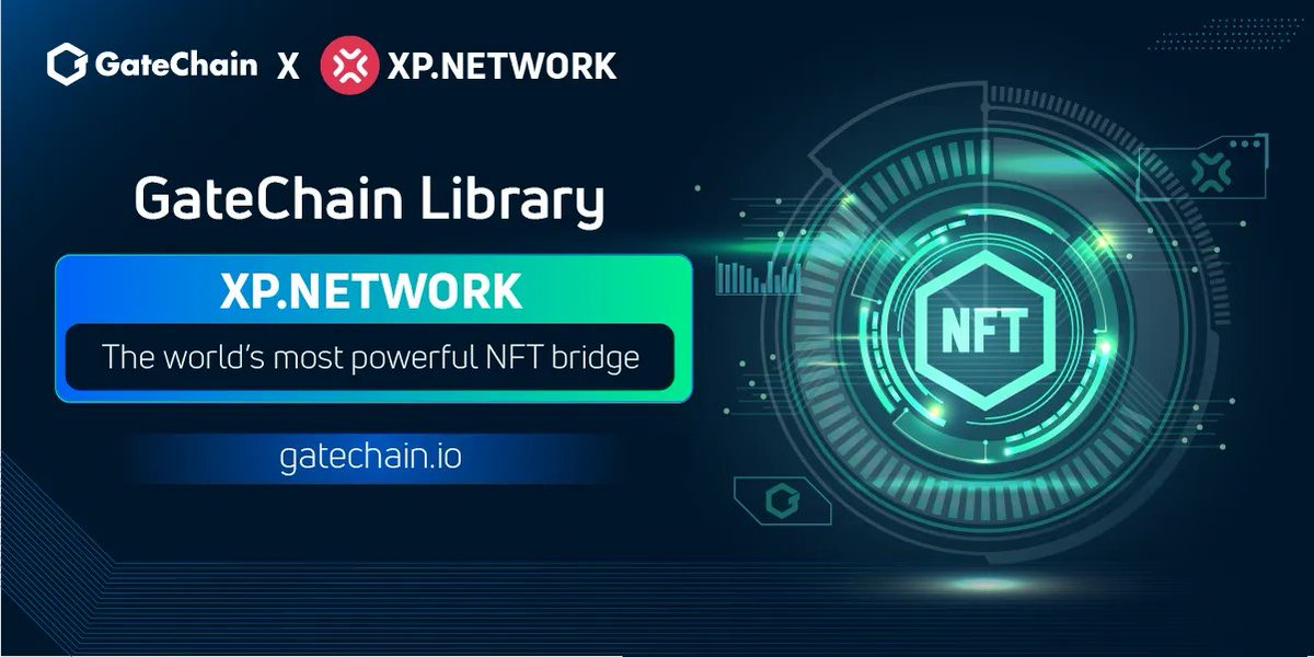 💥XP.NETWORK is the world’s most powerful #NFT bridge and has already completed the #GateChain deployment.

👉More info: Gate.io/blog_detail/77…

👉Join GateChain's #DiscordServer buff.ly/3NDWj09