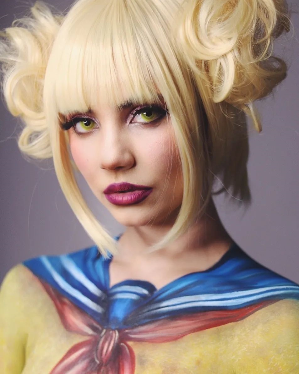 CosplayBuzz's tweet photo. 💛Himiko Toga in My Hero Academia💛
Cosplayer: @yaizaperez
Wig Style: PL510
👉👉https://t.co/9tRRYEz8m2
#cosplaybuzz #syntheticwig #lacefrontwig #cosplay #cosplaywig #shortwig #blondehair #blondewig #makeup #cosplaygirl #cosplayer #togacosplay #togahimiko #myheroacademia https://t.co/gMT4aj2fGi