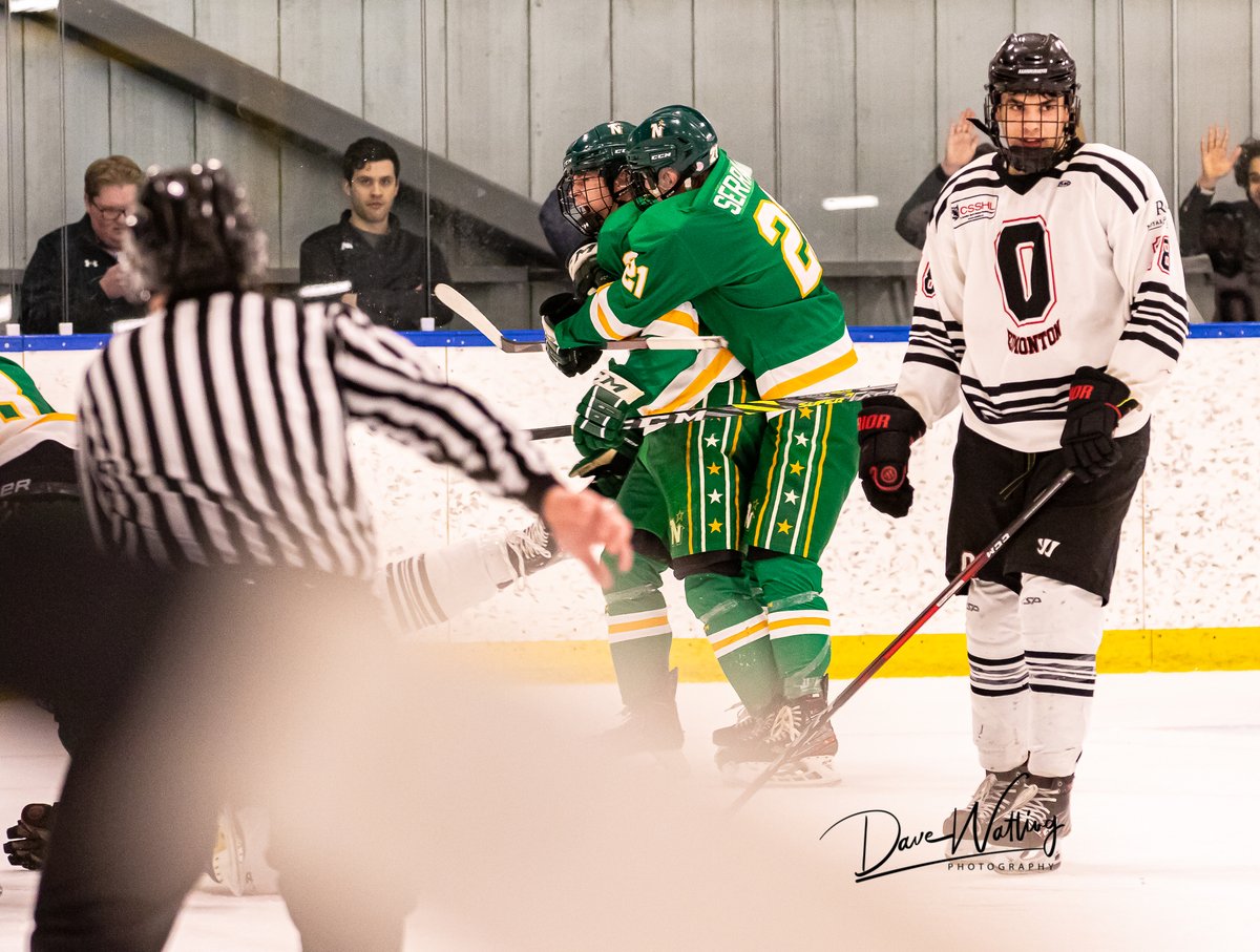 Dave__Watling's tweet photo. In one of the most intense games of the tournament, @NS_U18AAA's Kobe Mason scores the winning goal with 5 minutes left, and go on to a 3-1 win over the @OHAEdmonton in the last @MacsTournament game of the day. 
#MacsTournament
#TheMacsIsBack
@CSSHL
@circlekcan
@CircleKStores https://t.co/9xysAMdQgg