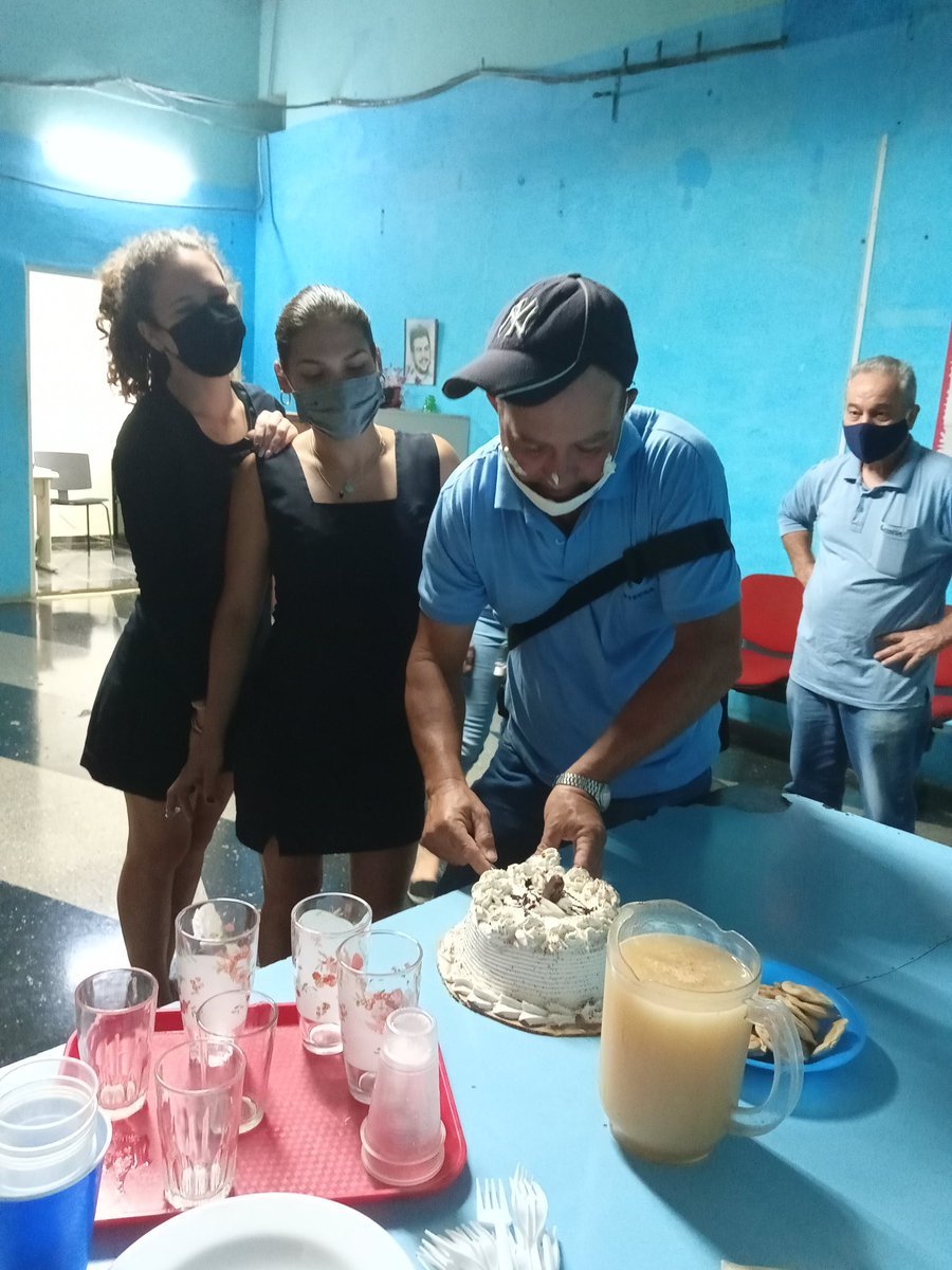 #VamosConTodo.cubavive. Compartiendo pequeños momentos con nuestros trabajadores.seguimos por mas