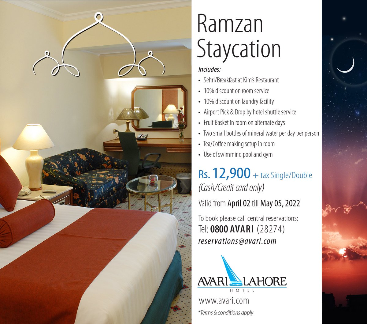 Avari Hotel Lahore tweet media