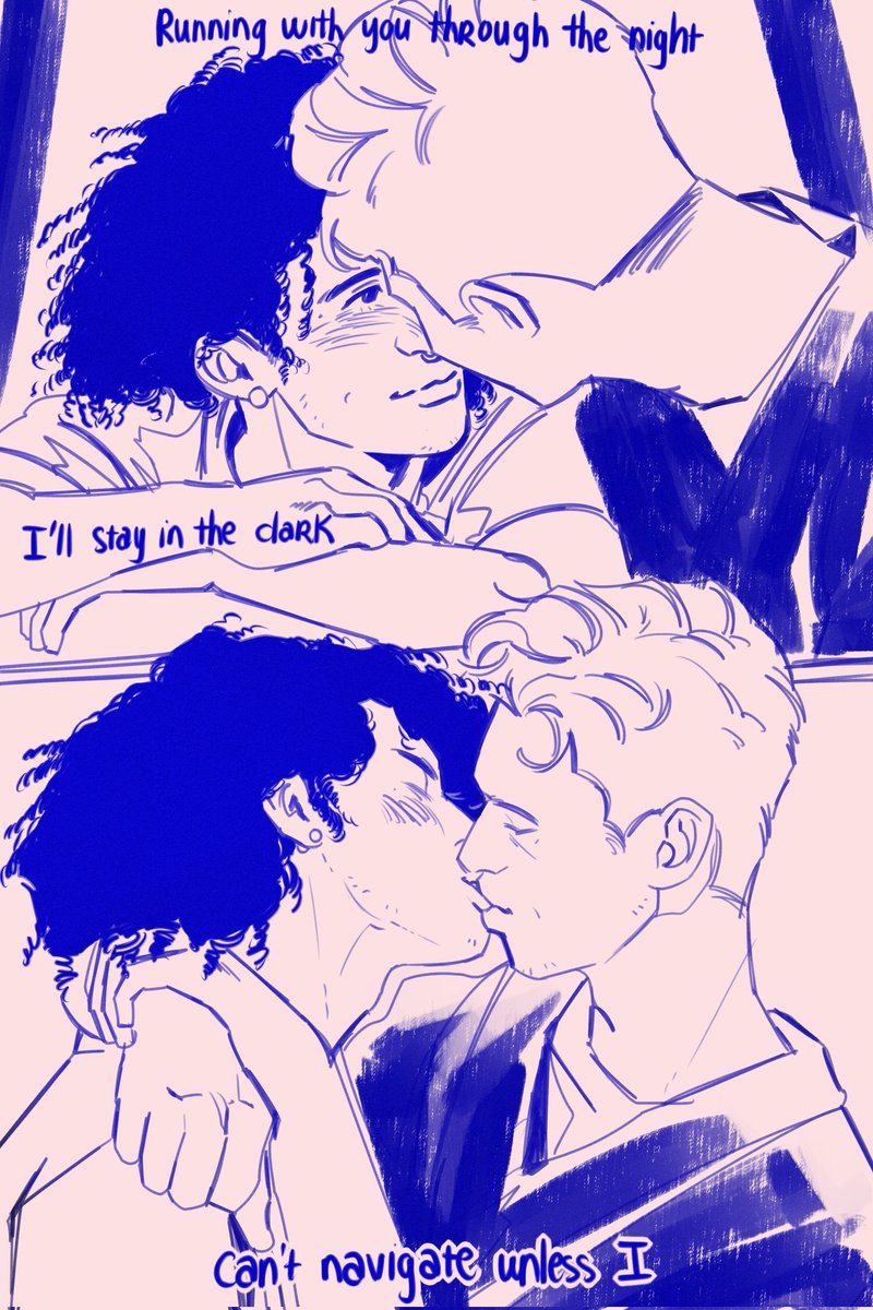 A lyrics inspired comic :)
The song is Running - Shamir ! 