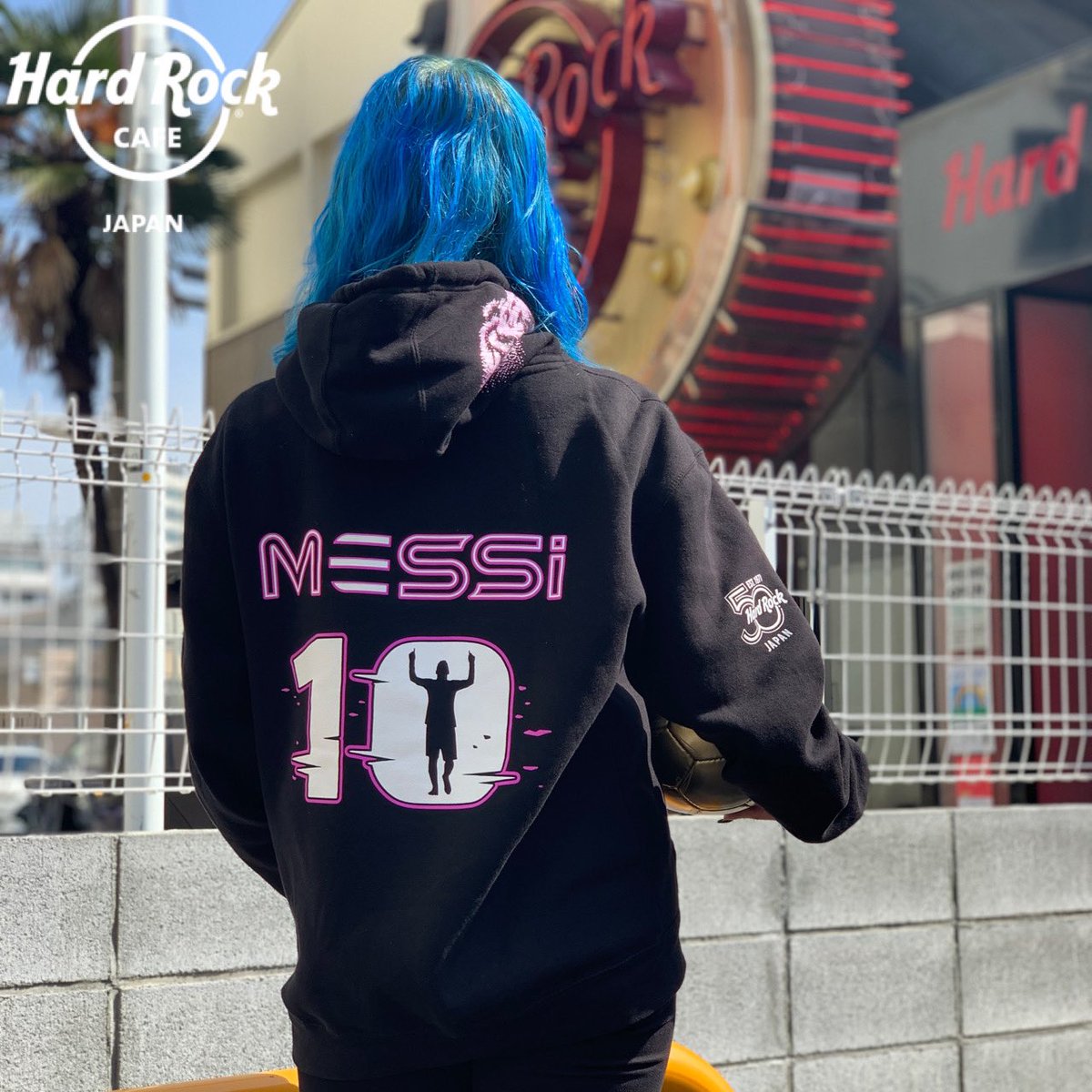 ハードロックカフェ メッシ コラボパーカー 【公式通販】