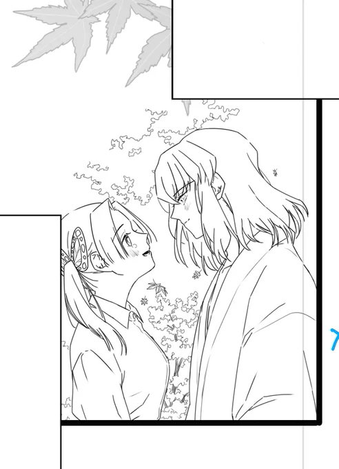 やっとこのイラストが漫画で使えますね😙 