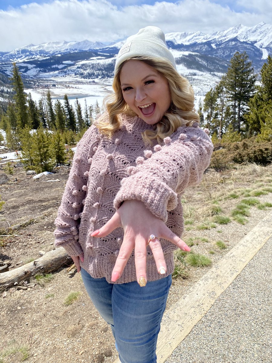 britt_bone's tweet photo. AHHHHHH!!!!! I’m marrying my best friend!!!!!! Dreams do come true! Brittany Wheeler has a nice ring to it 💍😉 https://t.co/HMyFNWIr0T