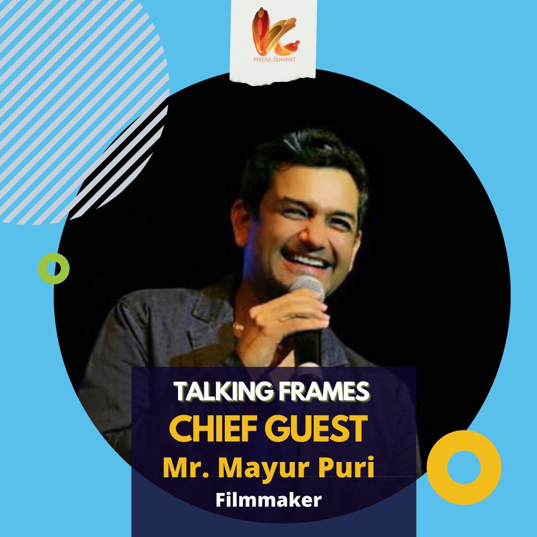 kccmediasummit's tweet photo. We welcome you Mr. Mayur Puri and we are honoured to have you as our Chief Guest for our Annual Film Screening event of TY FTNMP Students , Talking Frames 2022 !
#TalkingFrames
#TrinityOfTomorrow
#KCCMediaSummit
#KCCMediaSummit2022
#KCCollege
#Summit
#Content
#Technology https://t.co/buWQOeDZYd