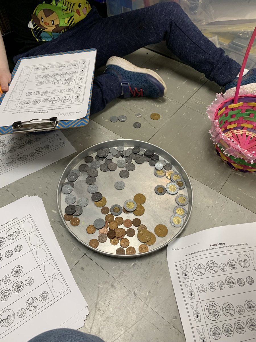 MsClifford7's tweet photo. Our math centres were a hit this week! Subtraction Bingo, Bunny Money, Building with Base 10 Blocks, Tangram Puzzles, Geoboards and iPads-utilizing programs such as Scratch Jr, Zorbits and Sumdog. These centres adapt to all learning styles creating an equitable experience!🧮✏️🧠 https://t.co/J81YmxvXDb