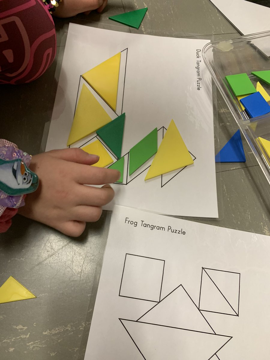 MsClifford7's tweet photo. Our math centres were a hit this week! Subtraction Bingo, Bunny Money, Building with Base 10 Blocks, Tangram Puzzles, Geoboards and iPads-utilizing programs such as Scratch Jr, Zorbits and Sumdog. These centres adapt to all learning styles creating an equitable experience!🧮✏️🧠 https://t.co/J81YmxvXDb