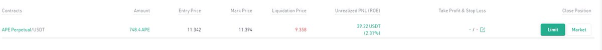 The bottom is in, $APE. SEND IT 5x LONG