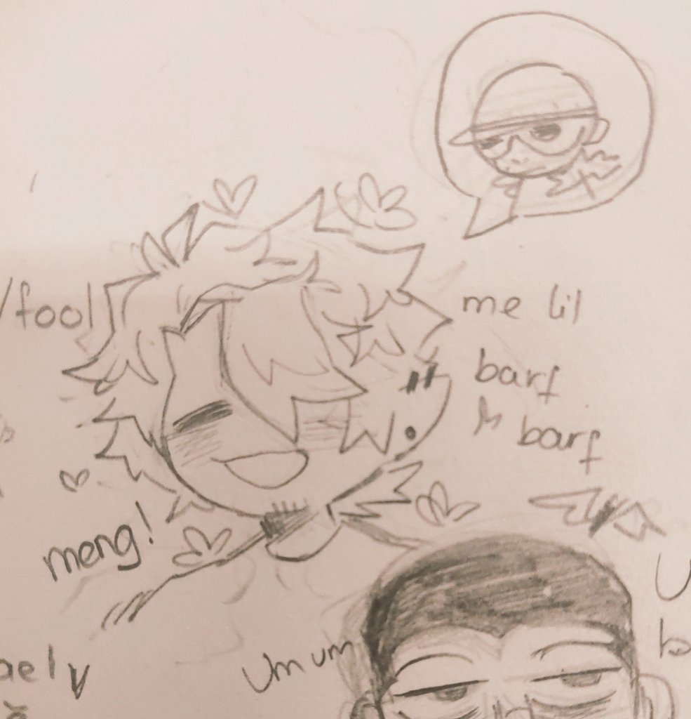 Did some doodles of ppl i like hehe 