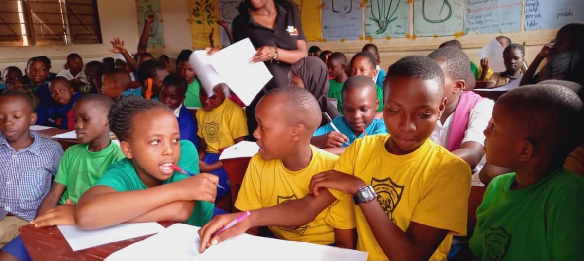 In Our #EducationChat innovation,  we create a friendly platform for pupils to discuss, casually share with us, pen down, and highlight issues that affected their performance, attendance &amp; retention in  School as the term concludes at Sharp Primary School Kamwokya.