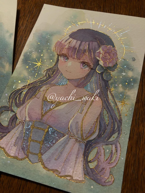 追納予定のドローイングになります🌸
明日届くように致します✨

#笑顔の咲く展示会2022 