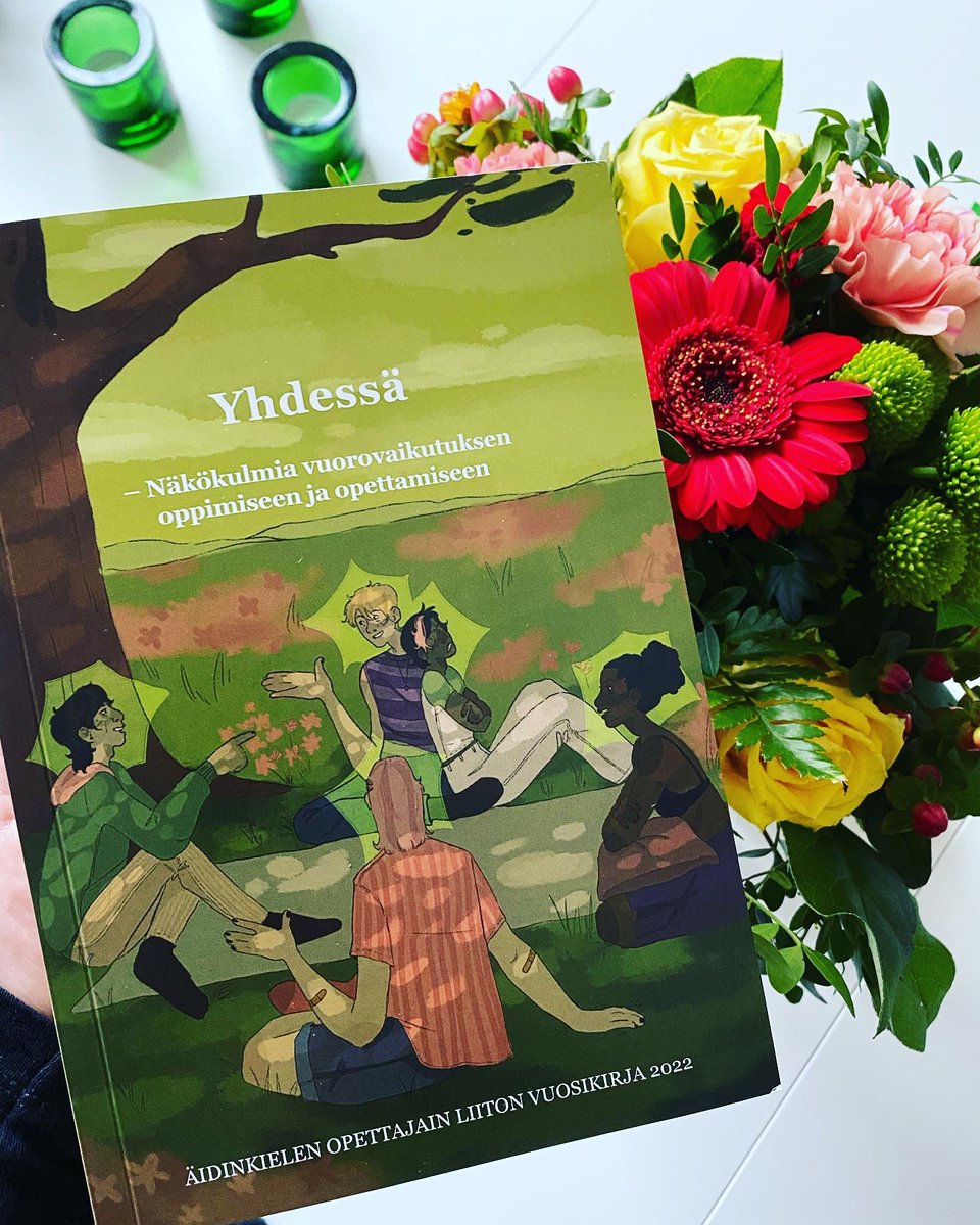 <a href="/TiinaJaakkola/">Tiina Jaakkola</a> Lämmin #kiitos kaikki äidinkielen #opettajat! Vuorovaikutusosaamista tarvitaan ja kehitetään toki läpi elämän, mutta liikutuksen partaalle minua kuljettaa ajatus, että olette varmistamassa, että kaikilla lapsilla ja nuorilla on mahdollisuus kehittää vuorovaikutusosaamistaan. ❤️