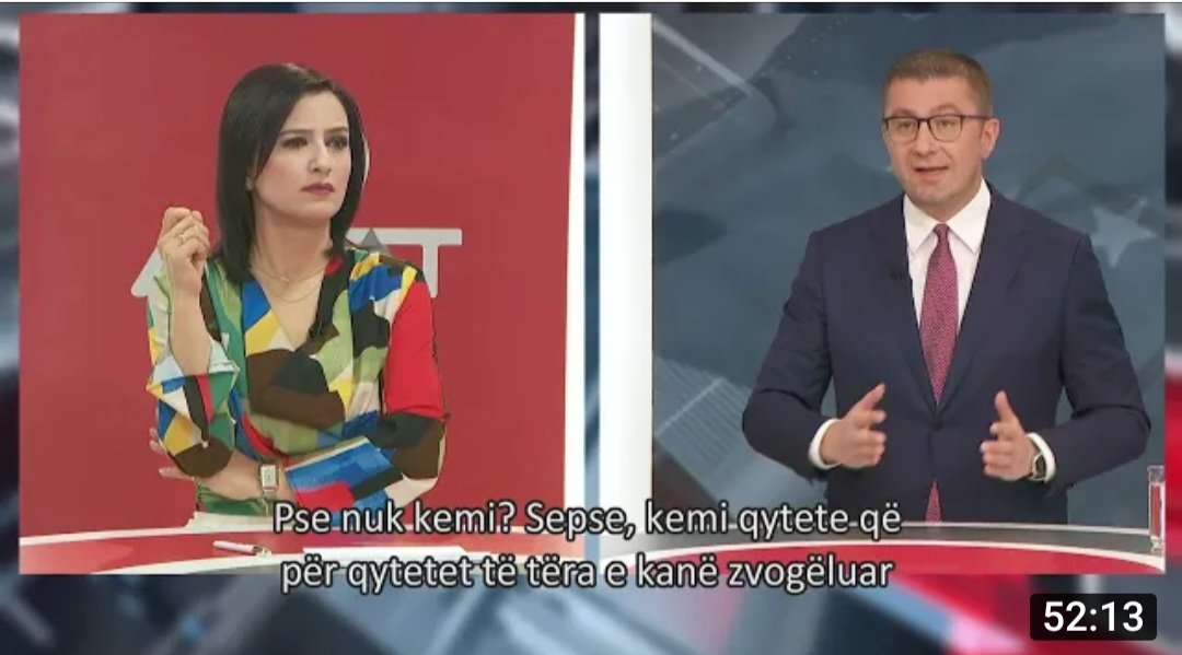 MKDProLet's tweet image. Новинар: Ако дојдете на власт дали ќе прифатите правична и адекватна застапеност на Албанците почитувајќи ги новите податоци на Пописот, значи 29,5%❓️
1️⃣/6️⃣