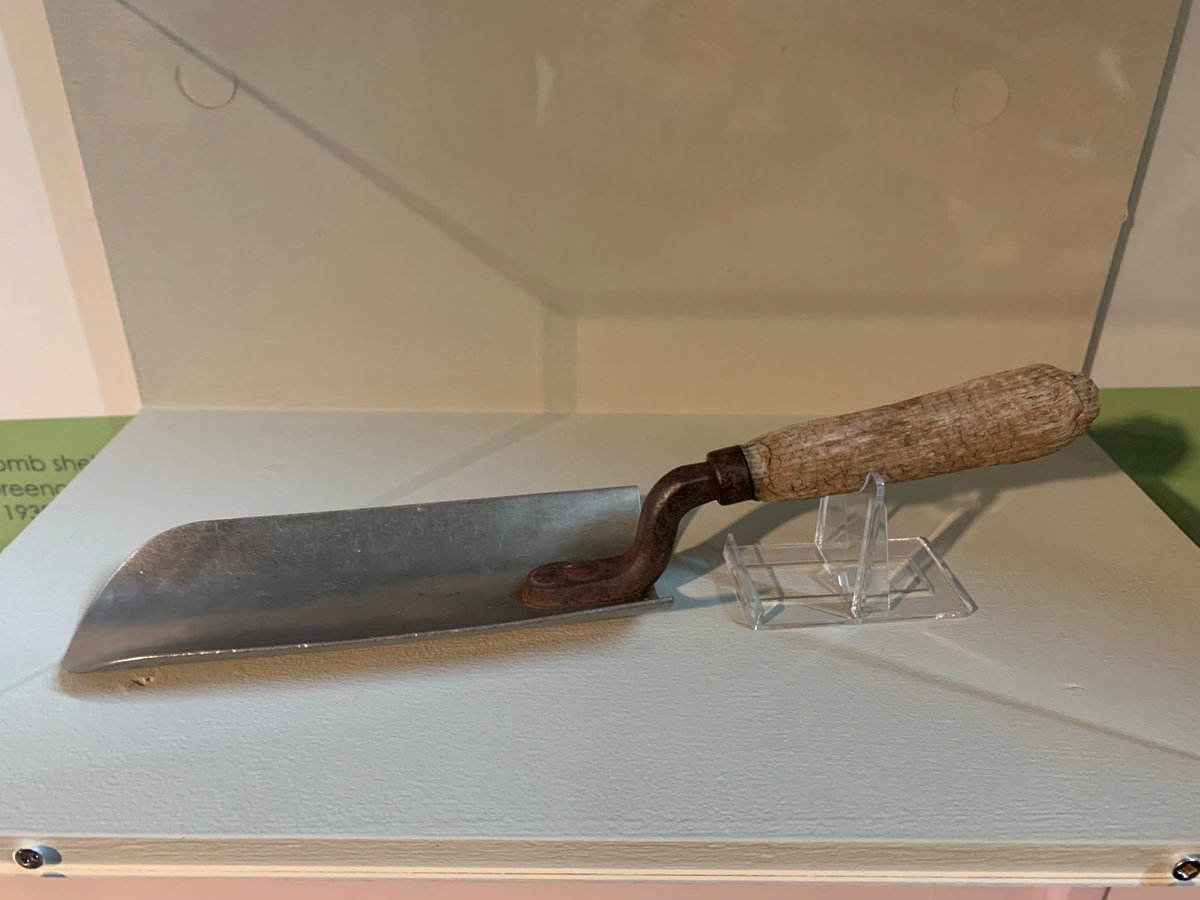 Recycling is an important way of tackling climate change and protecting our gardens. 🌍

During WW2, Mr Greenacre recycled a piece of bombshell that dropped on King's Lynn by fashioning it into a garden trowel at Savages Engineering Works.

#LMGardens #CommunityGardenWeek