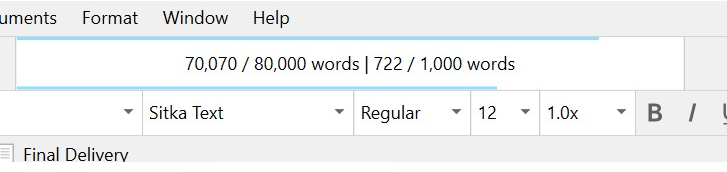 FrankieSRivers's tweet photo. Its finally happened! The last few chapters may closer resemble a stick figure than the oil-painting of the beginning - buts its done! #firstdraft baby! #amwriting #wip #writingcommunity #sochuffed #excitementmigraine https://t.co/W2MsJgNb9t
