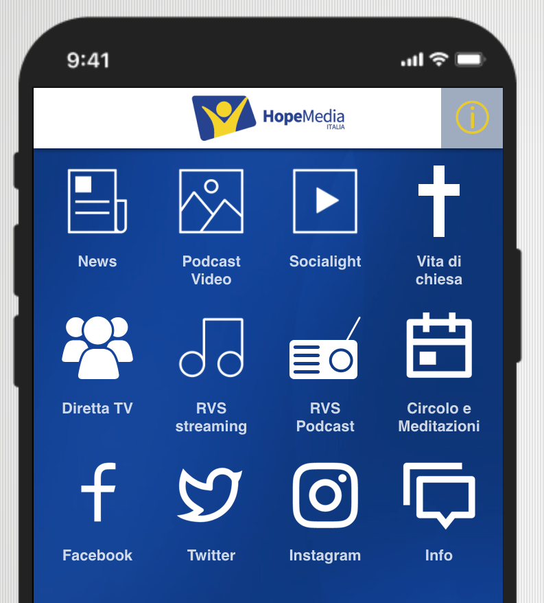 avventista's tweet photo. 📲 Notizie, dirette radio e TV, podcast audio e video, meditazioni bibliche.

✴️ Hai già scaricato l'App di HopeMedia Italia❓

Ecco il link per farlo ora 😃 
➡️ https://t.co/AoJS4F80Va

#AccendilaSperanza https://t.co/IYzJLlSAd7